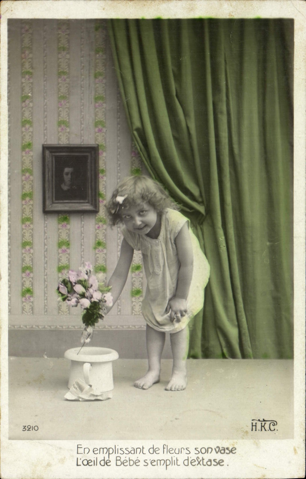 CPA Fantaisie Enfants Enfant Bebe 