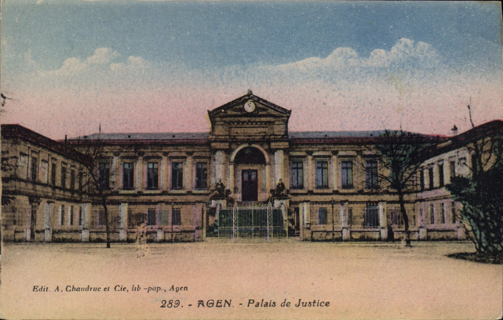 CPA Palais de justice Agen 