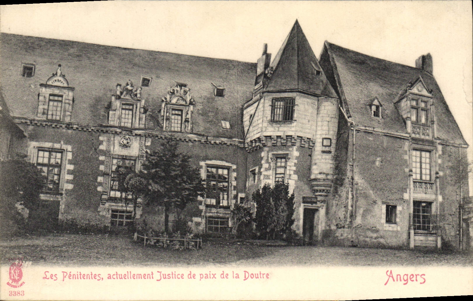 CPA Palais de justice Angers Les Penitentes actuellement Justice de Paix de la Doutre 