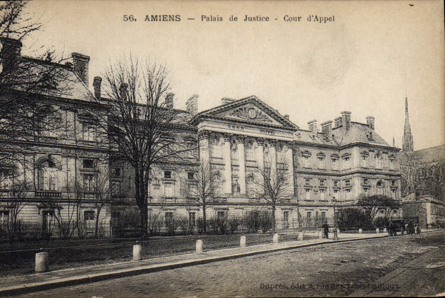 CPA Palais de justice Cour d'Appel Amiens 