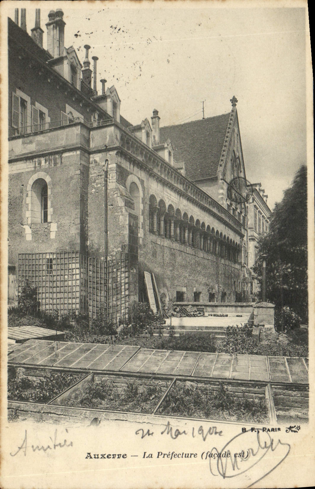 CPA Prefecture Auxerre