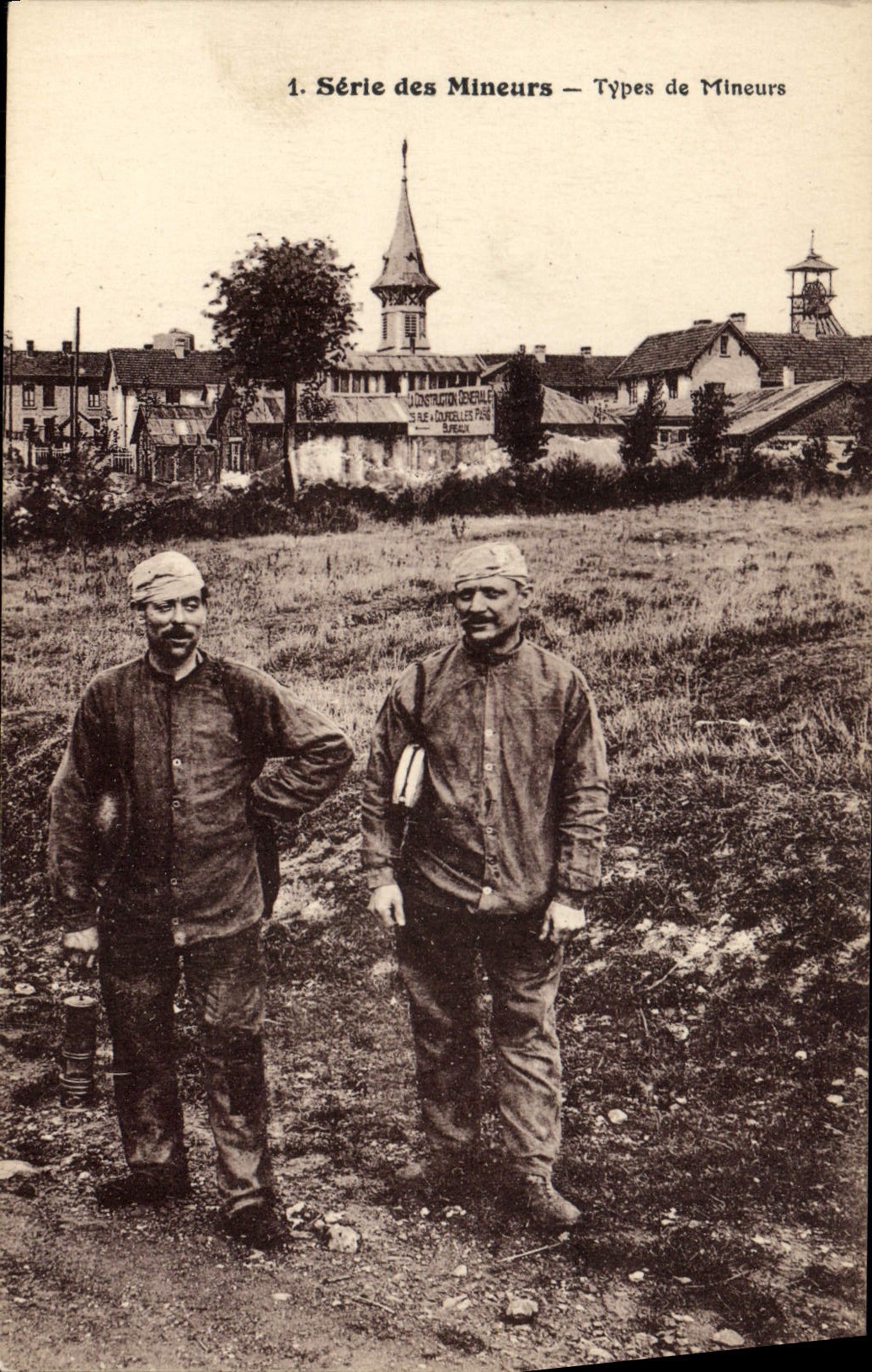 Postal Mina Minas Mineros