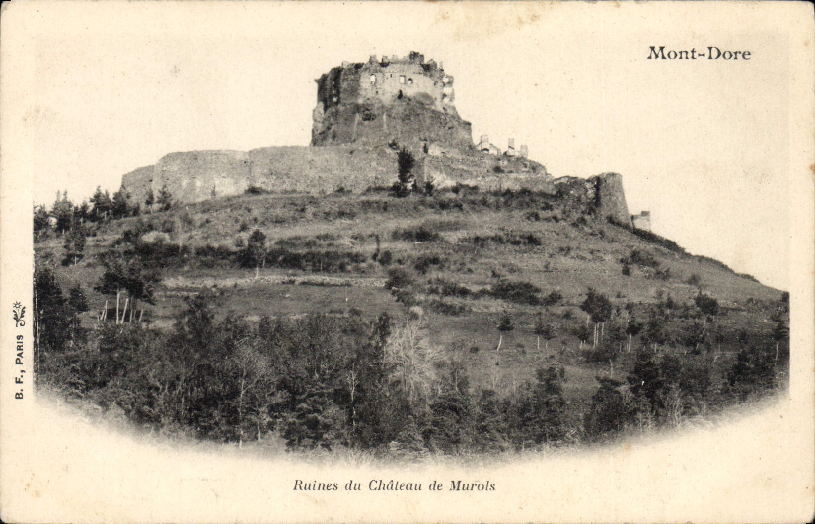 CPA Chateau Mont Dore Ruines du chateau de Murols