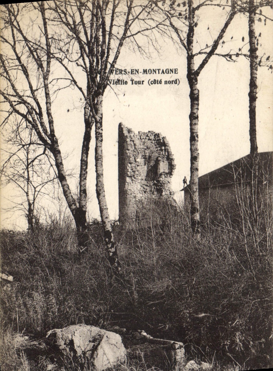 CPA Chateau Vers en Montagne Vieille Tour