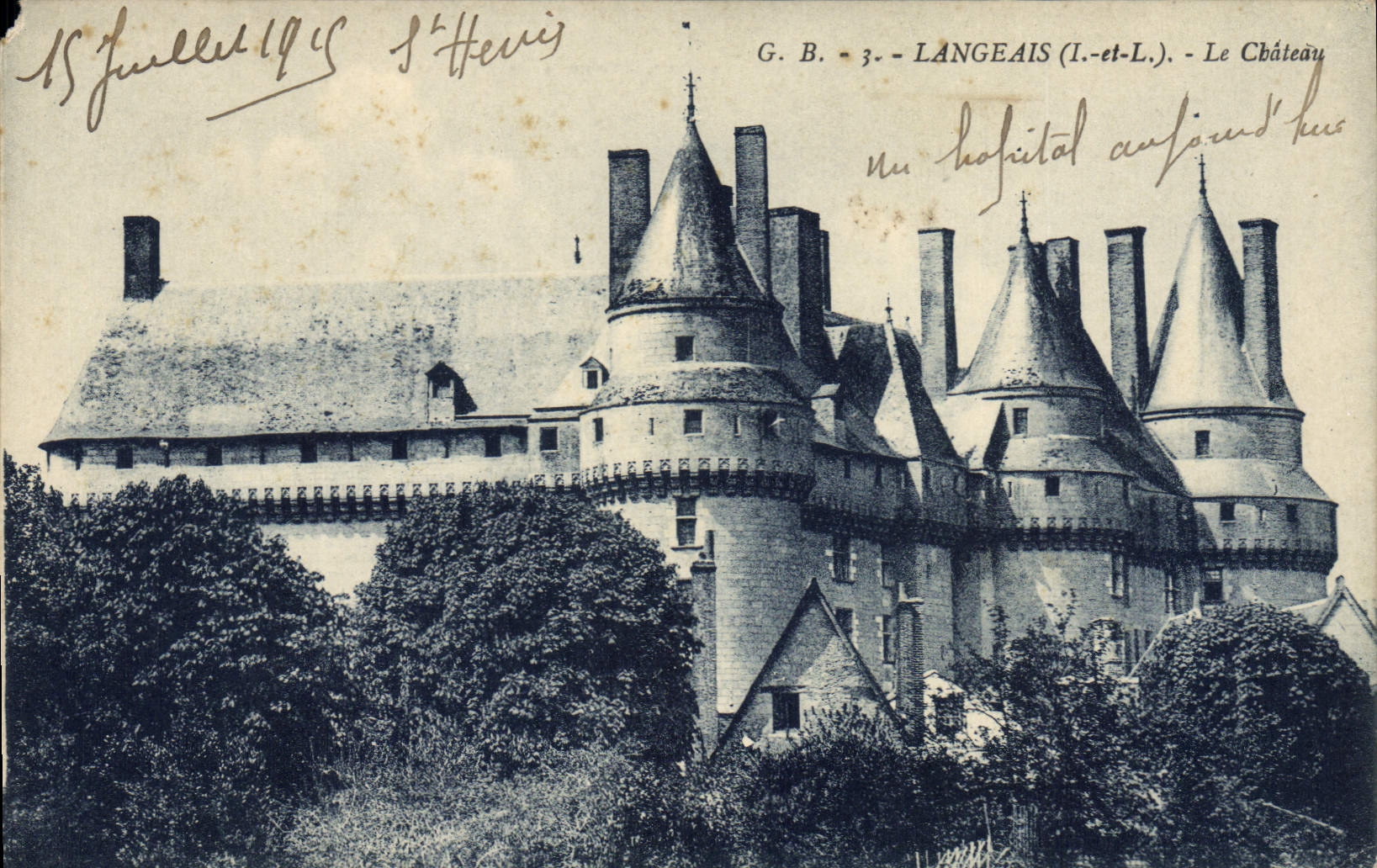 CPA Chateau Langeais