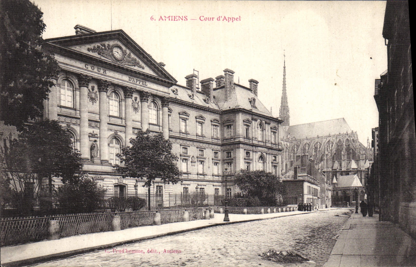 CPA Palais de Justice Amiens Cour d'appel