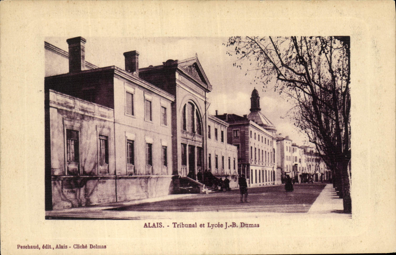 CPA Alais Tribunal et Lycee JB Dumas Palais de Justice 