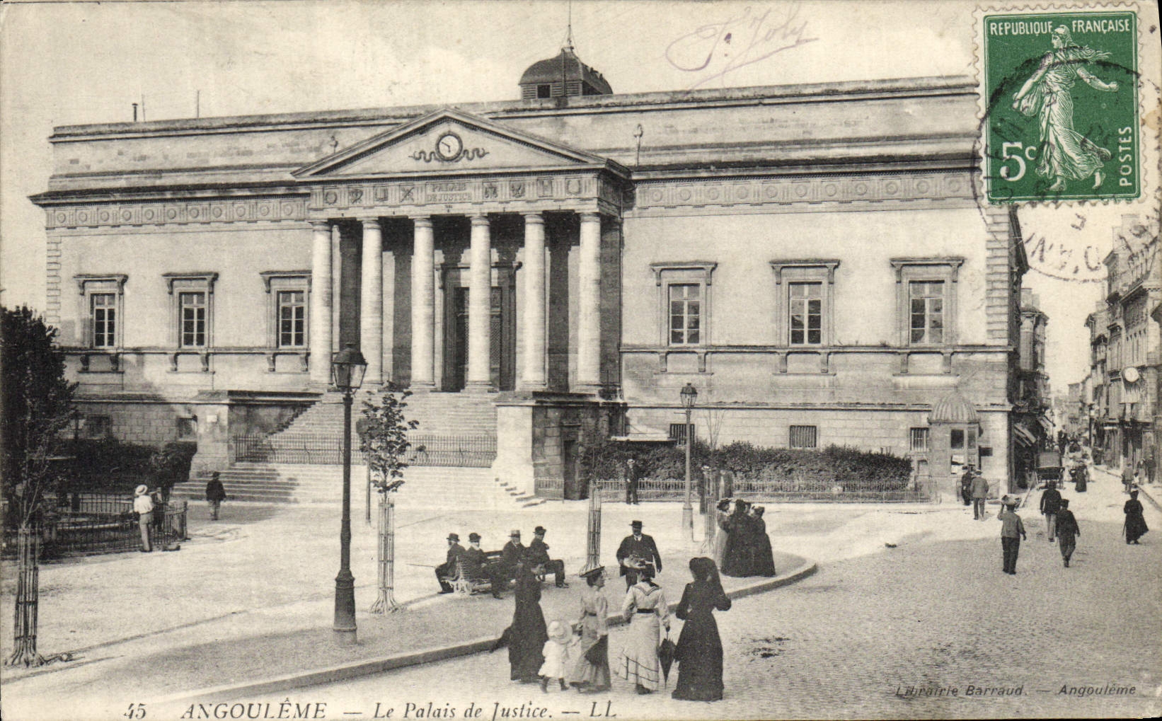 CPA Palais de Justice Angouleme