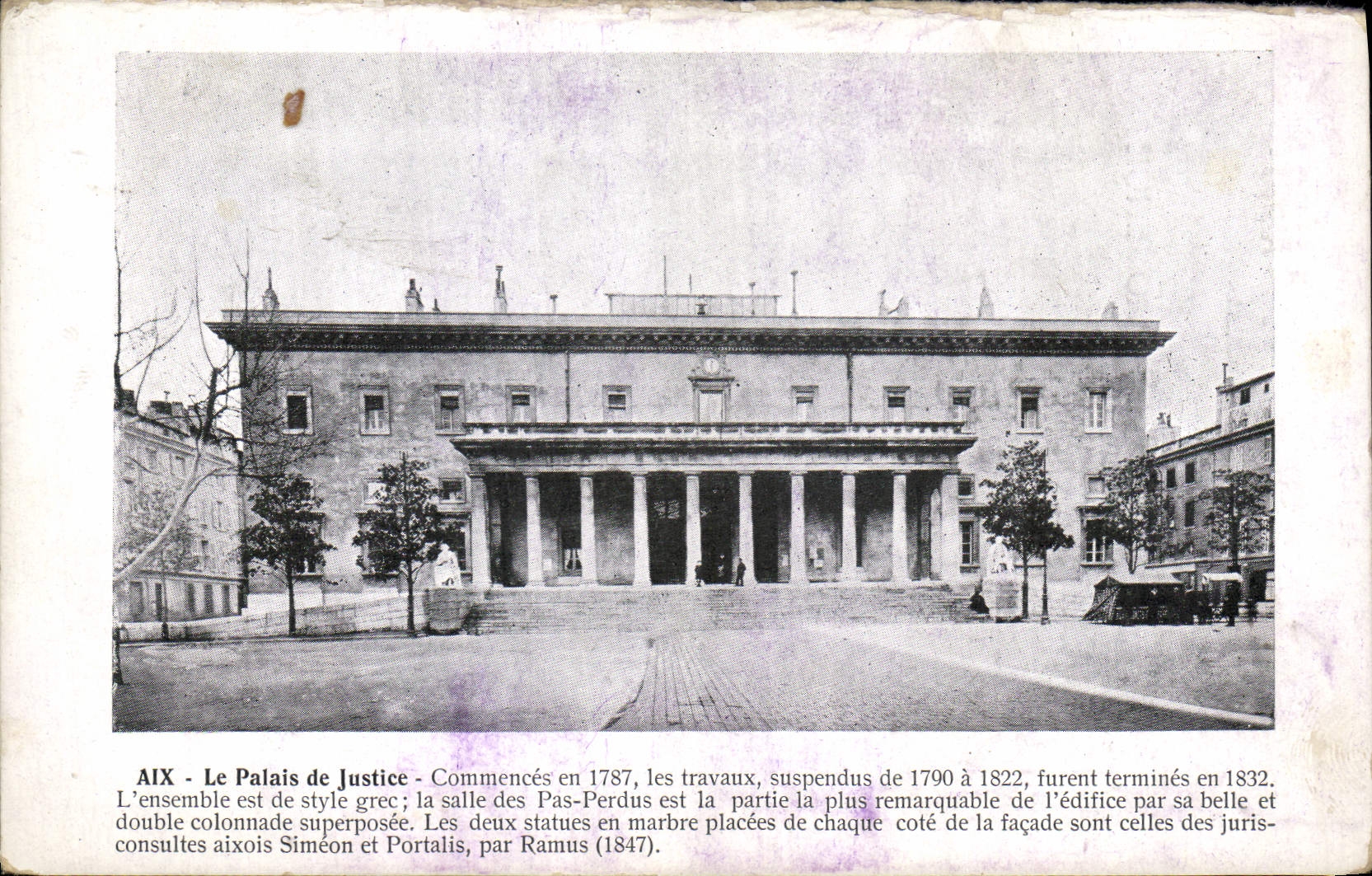 CPA Palais de Justice Aix 