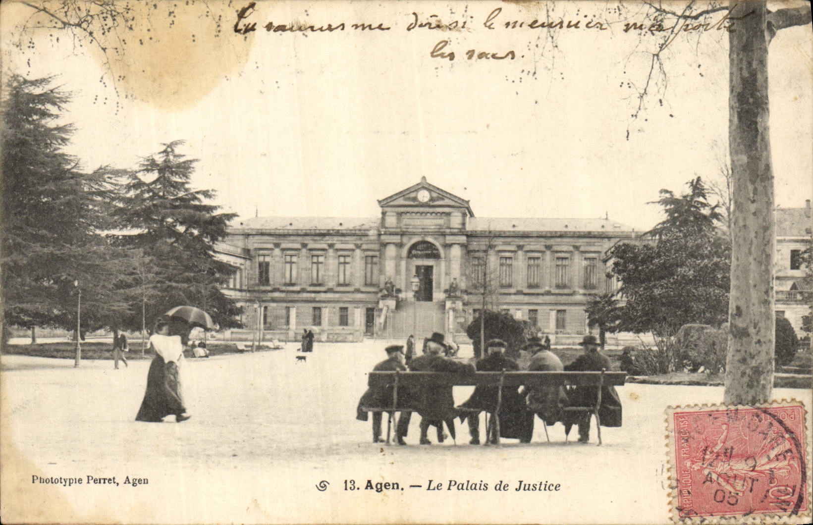 CPA Palais de Justice Agen