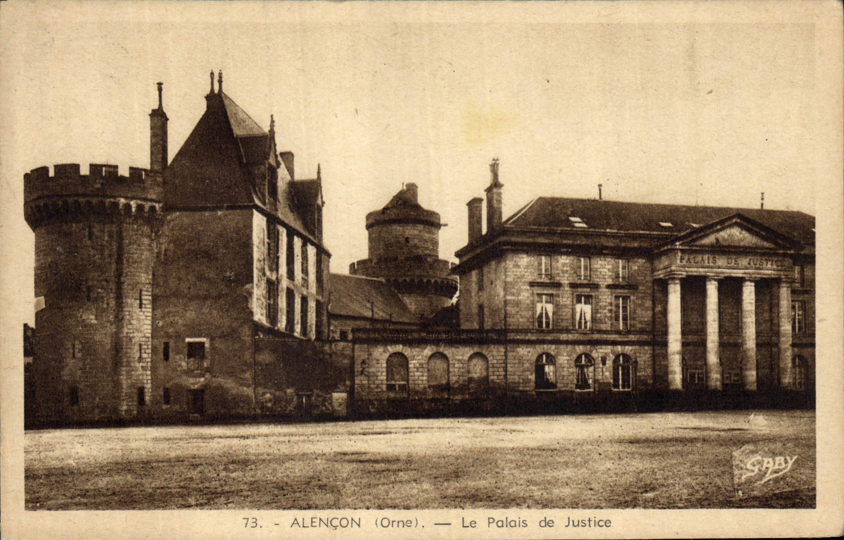 CPA Palais de Justice Alencon