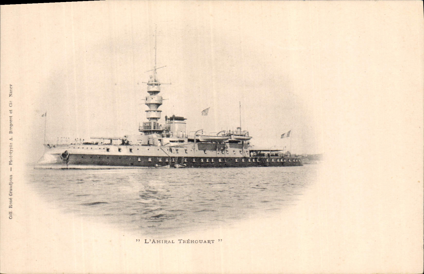 CPA Bateau de Guerre L'Amiral Trehouart