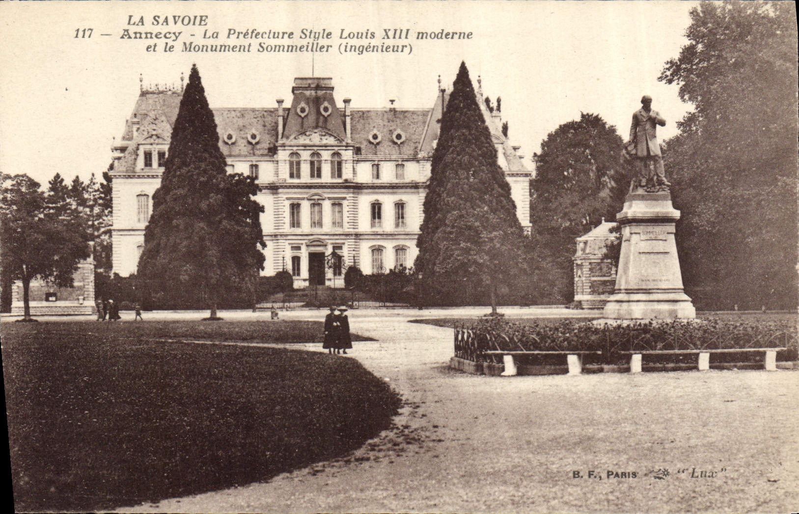 CPA Prefecture Annecy Monument Sommeiller