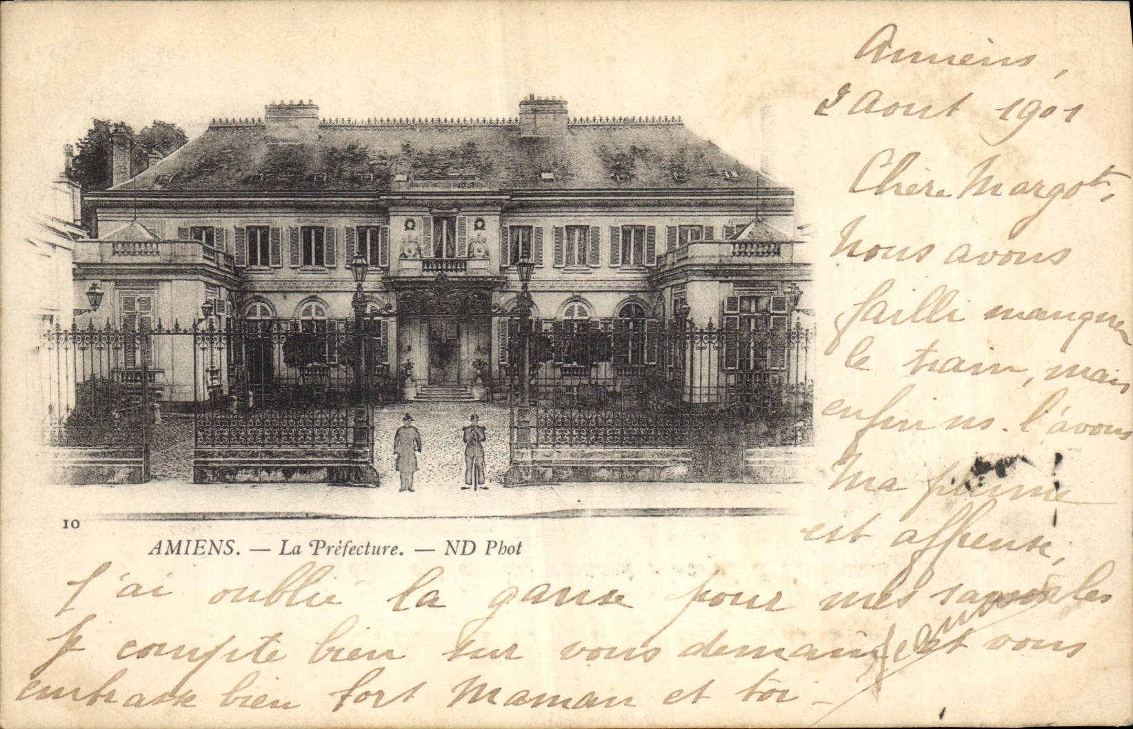 CPA Prefecture Amiens