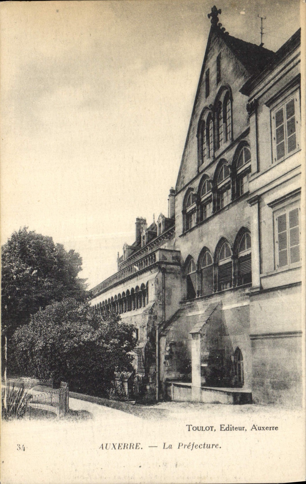 CPA Prefecture Auxerre