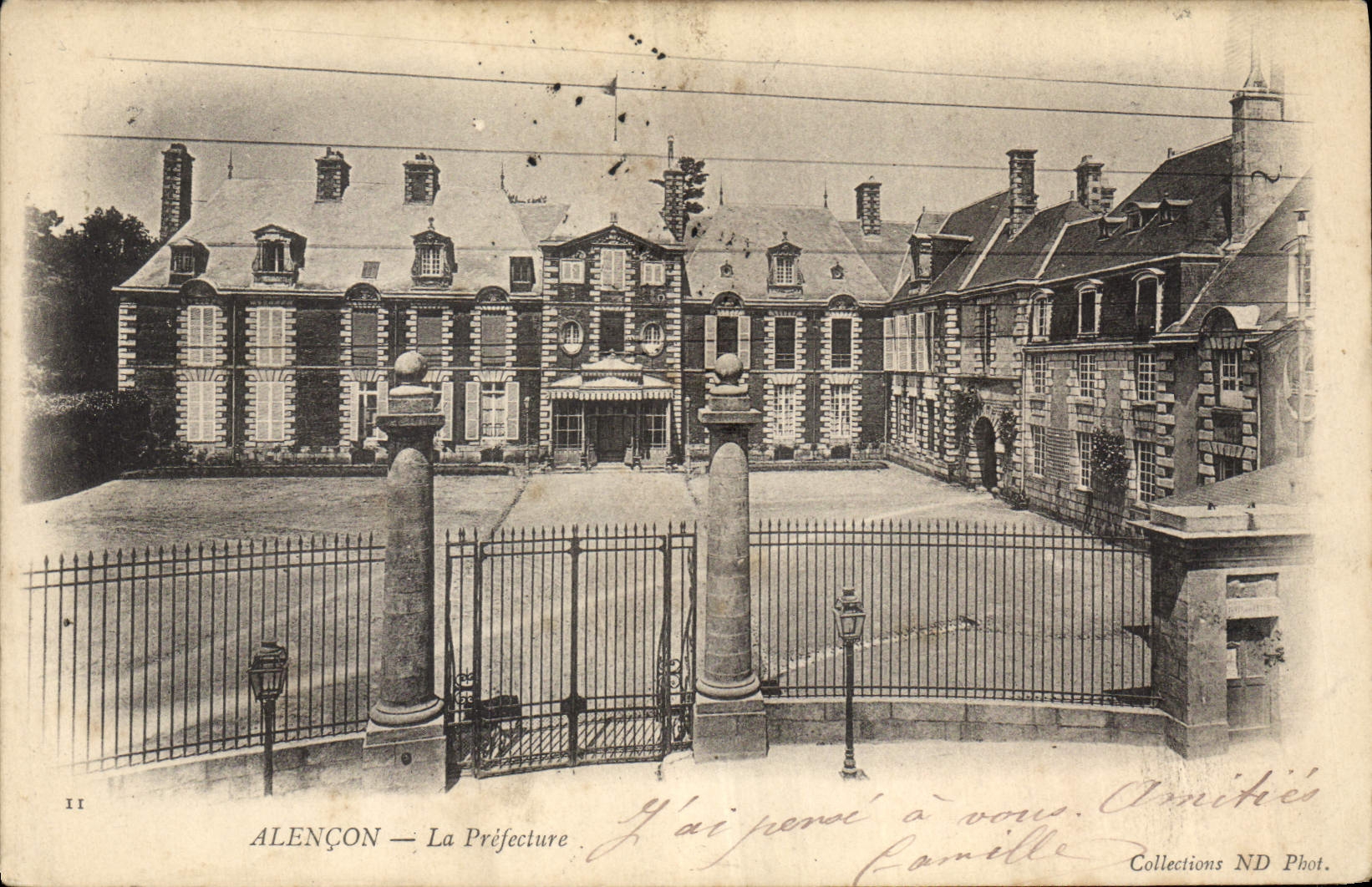 CPA Prefecture Alencon