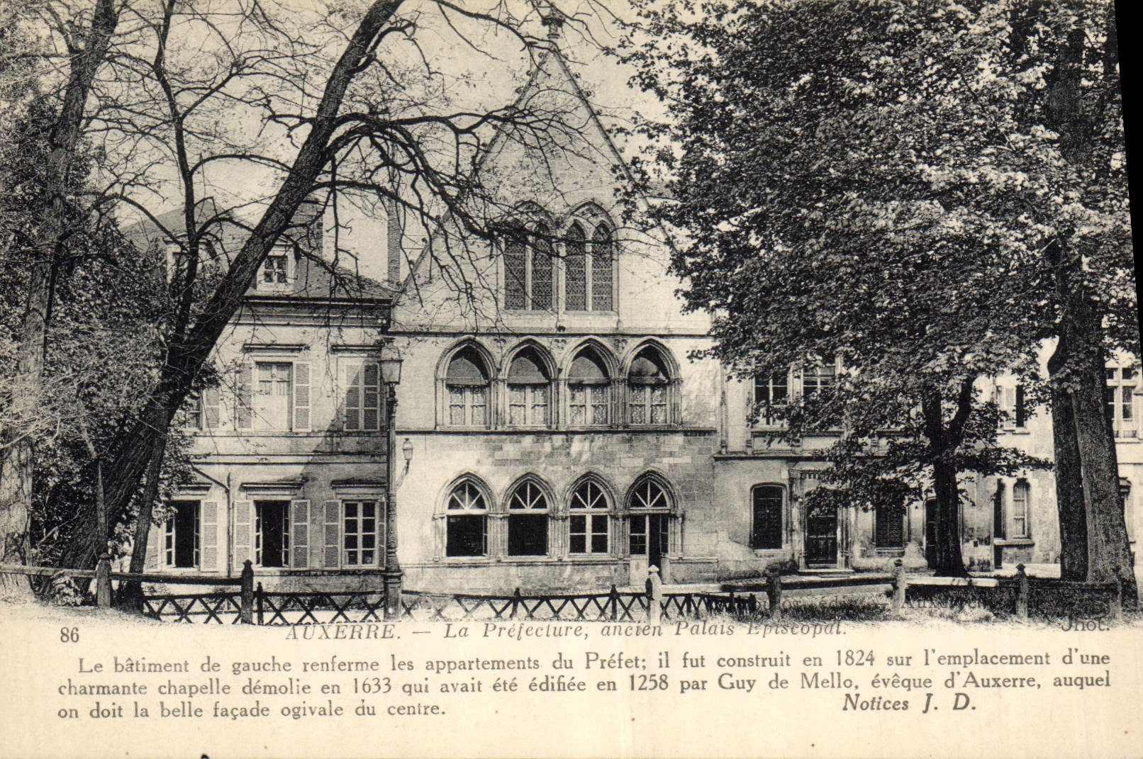 CPA Prefecture Auxerre