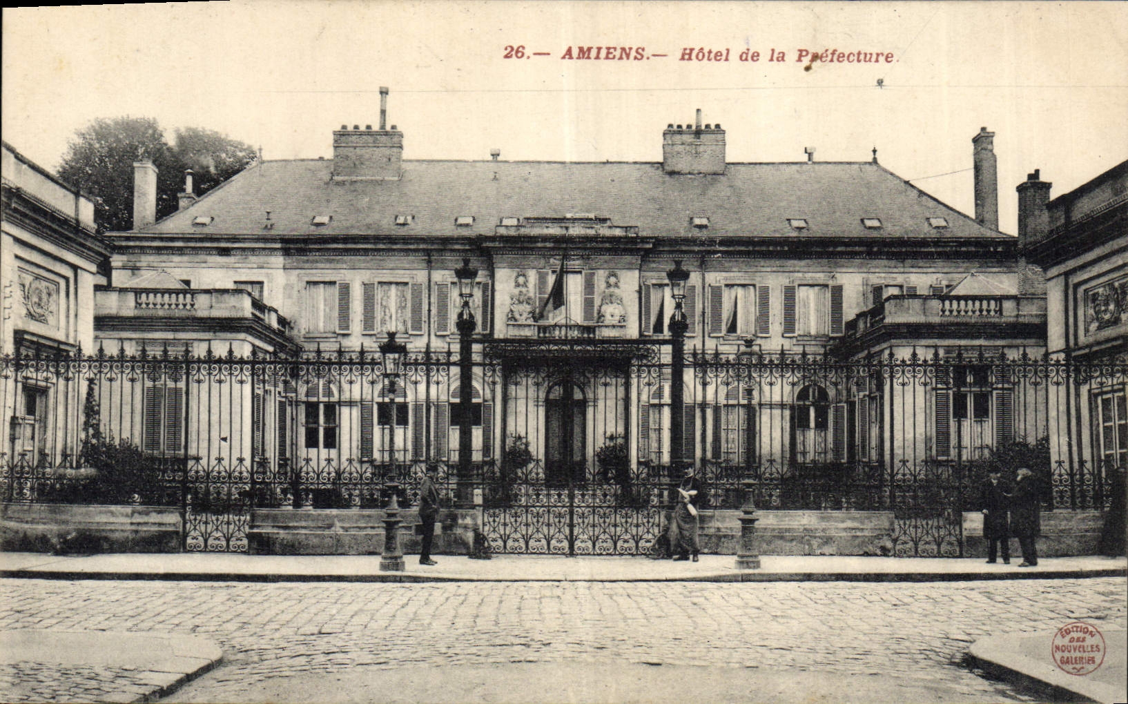 CPA Amiens Hotel de la Prefecture 