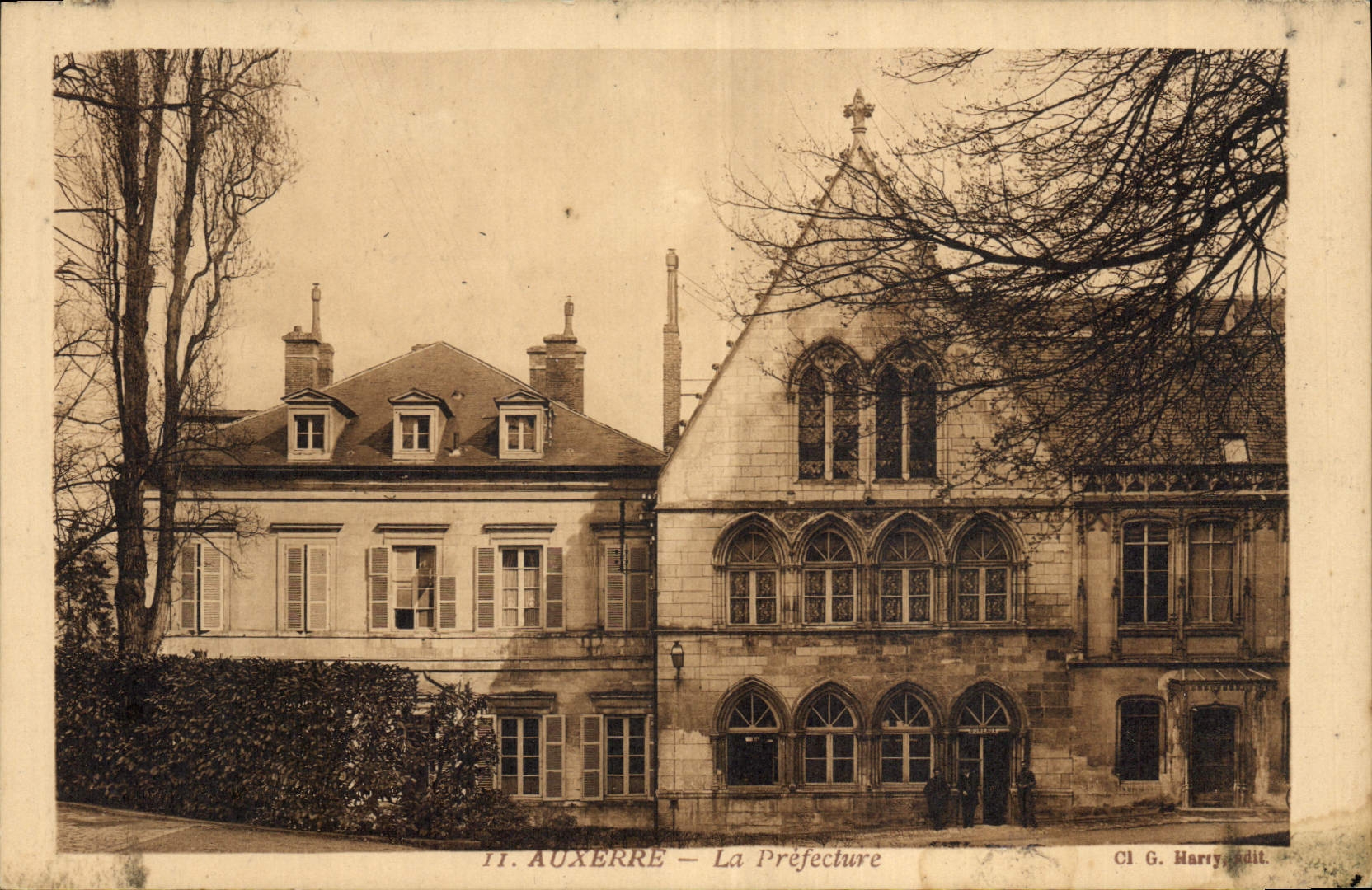 CPA Prefecture Auxerre