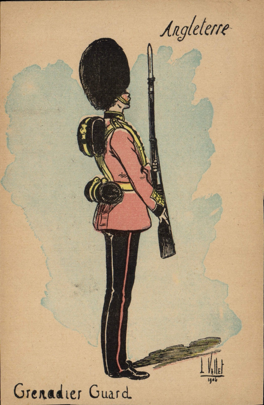 CPA Militaria Angleterre Grenadier Guard