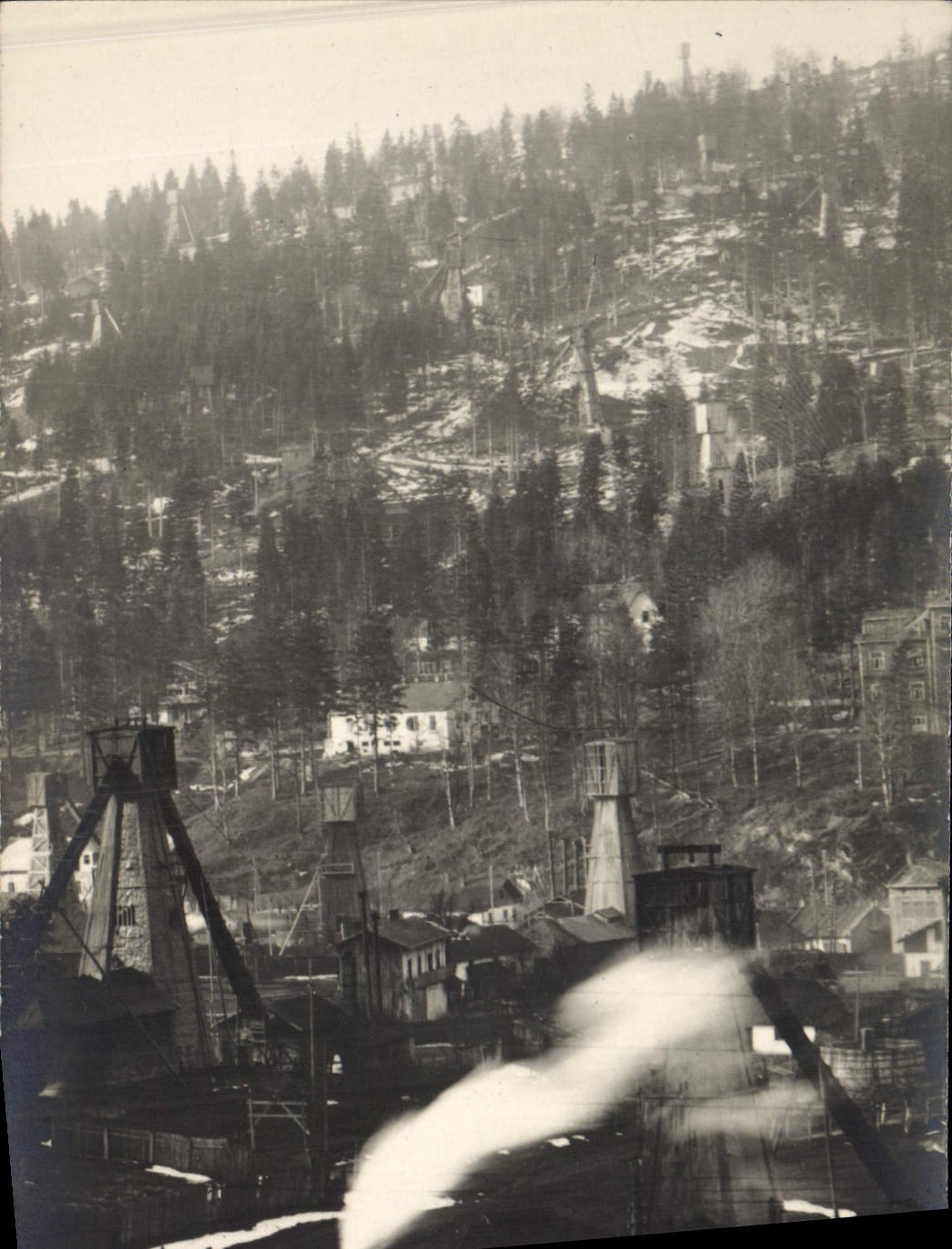 CARTE PHOTO Mine Mines Europe de l'Est