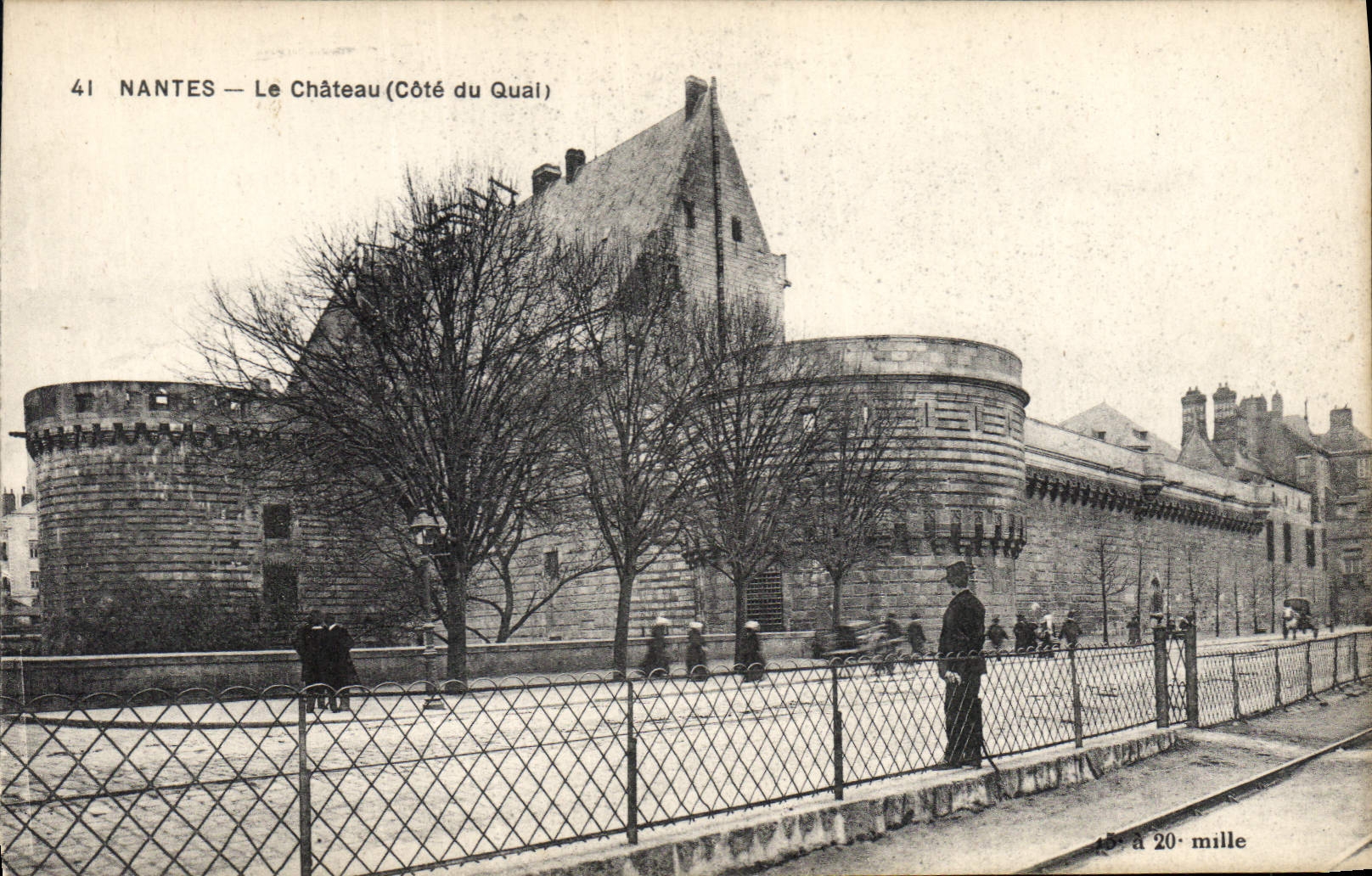 CPA Chateau Nantes 