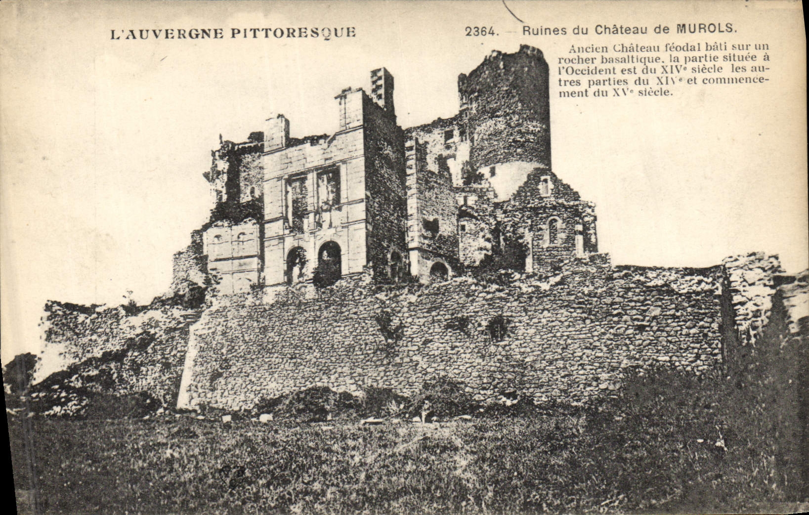 CPA Ruines du Chateau de Murols Auvergne