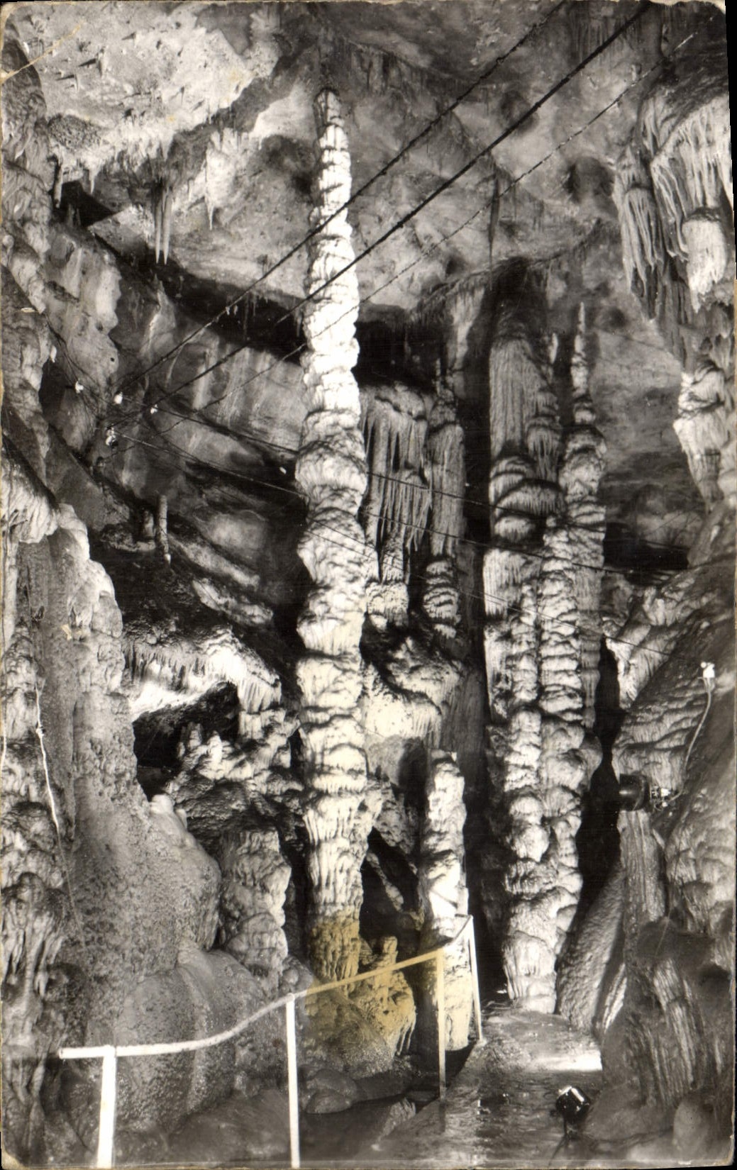 Vintage Postcard Cave Caves Cave of Almost Holy Cere In the room of the wonders