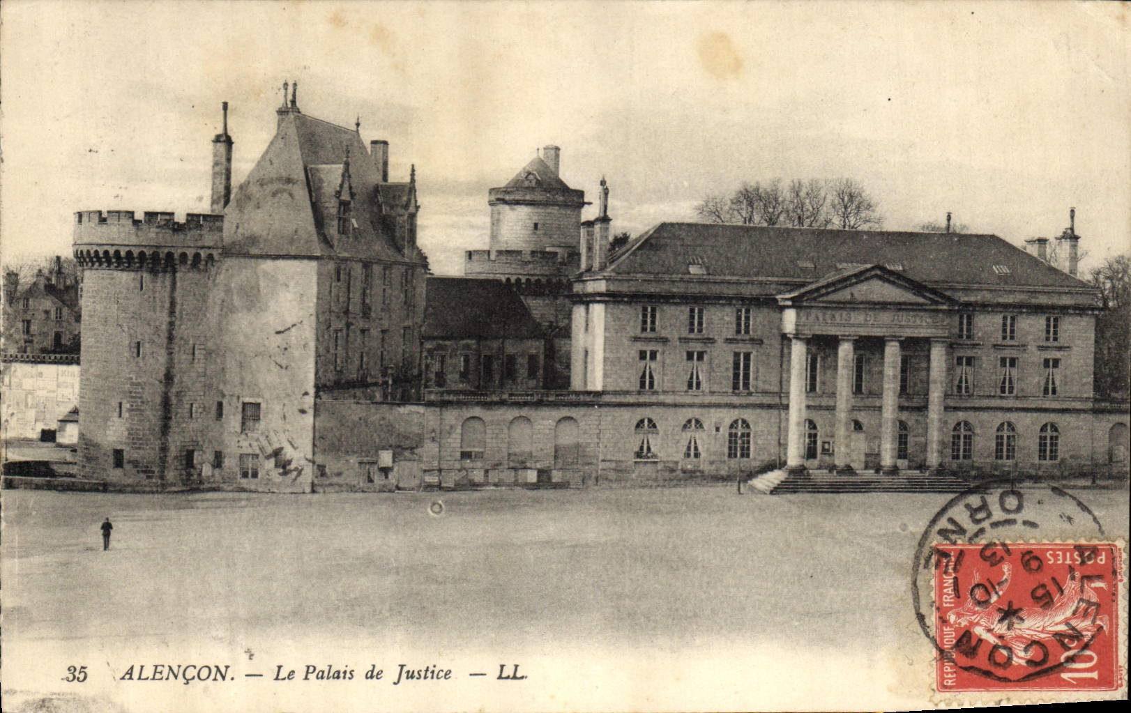 CPA Palais de Justice Alencon