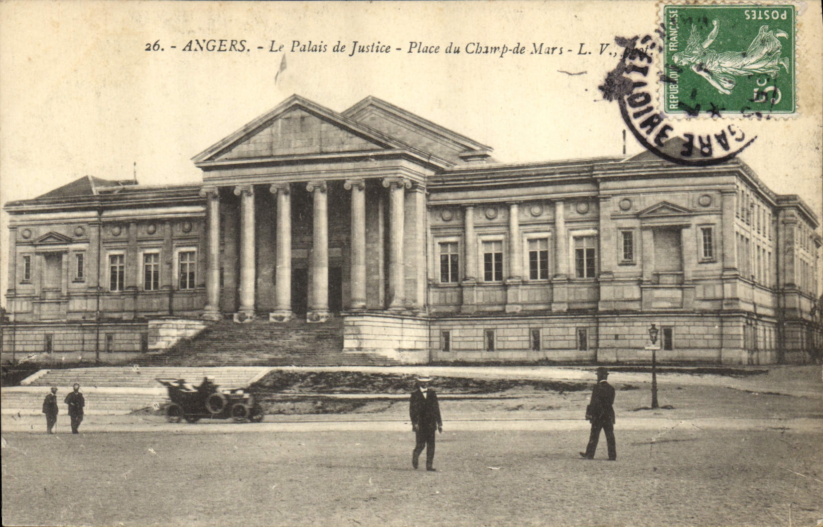CPA Palais de Justice Place du Champ de Mars Angers