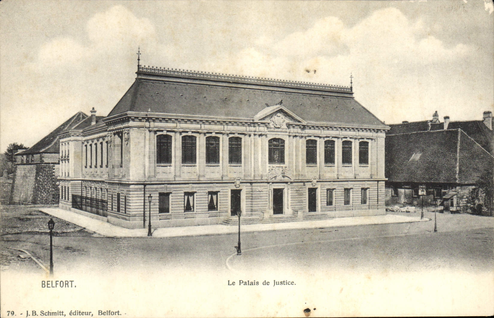 CPA Palais de Justice Belfort