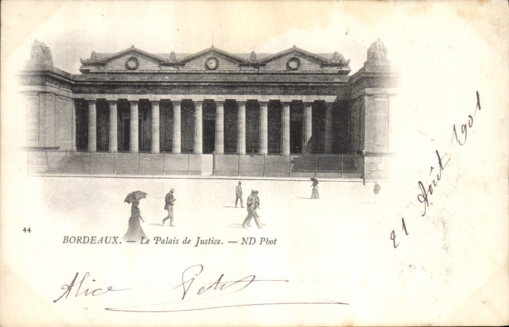 CPA Palais de Justice Bordeaux