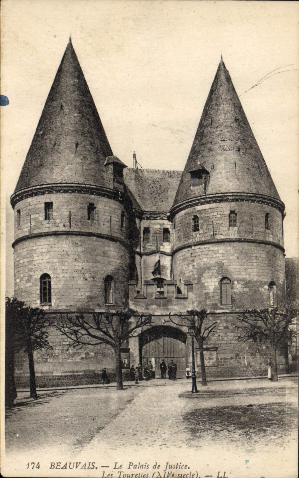 CPA Palais de Justice Beauvais