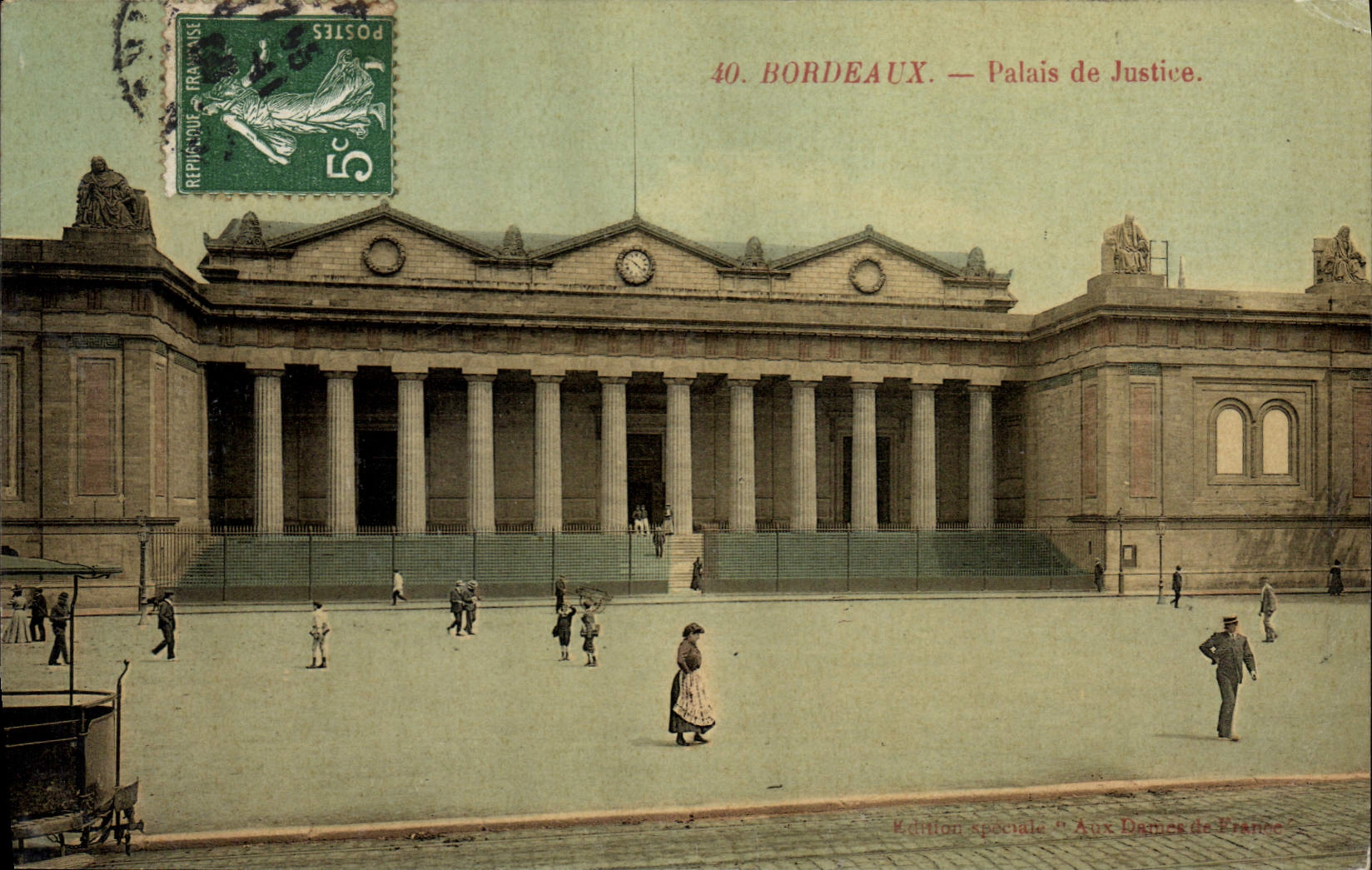 CPA Palais de Justice Bordeaux