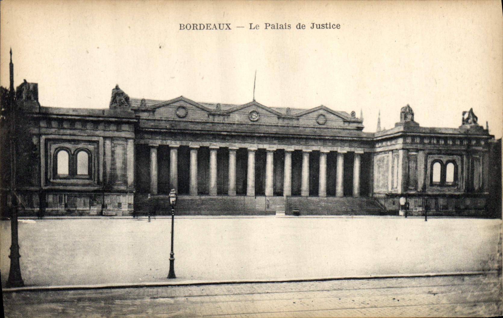 CPA Palais de Justice Bordeaux