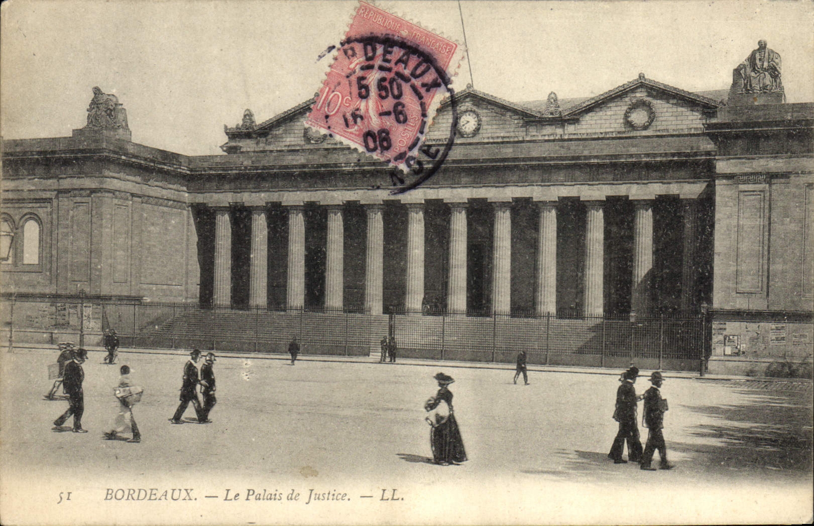 CPA Palais de Justice Bordeaux
