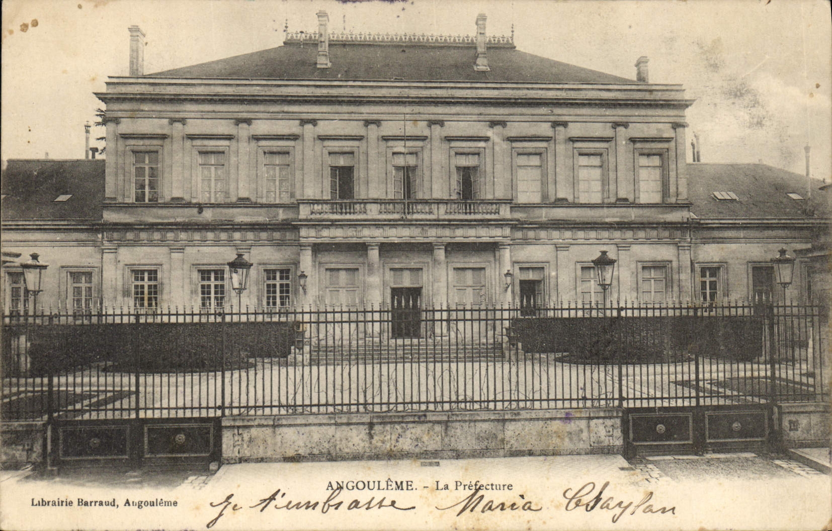 CPA Prefecture Angouleme 