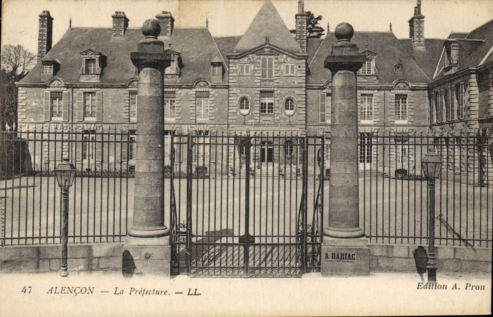 CPA Prefecture Alencon