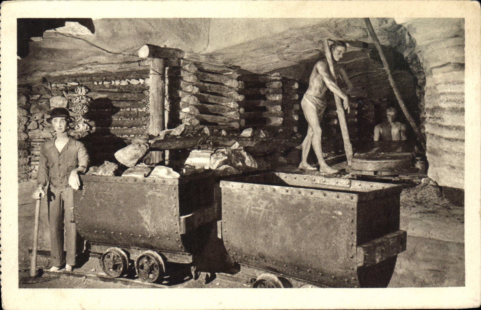 Postal Mina Minas Potasa de Alsacia