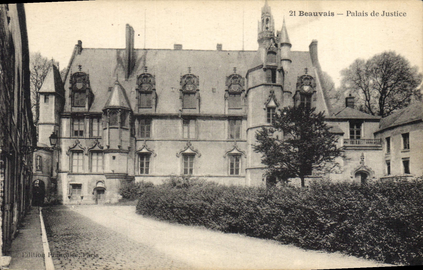 CPA Palais de Justice Beauvais