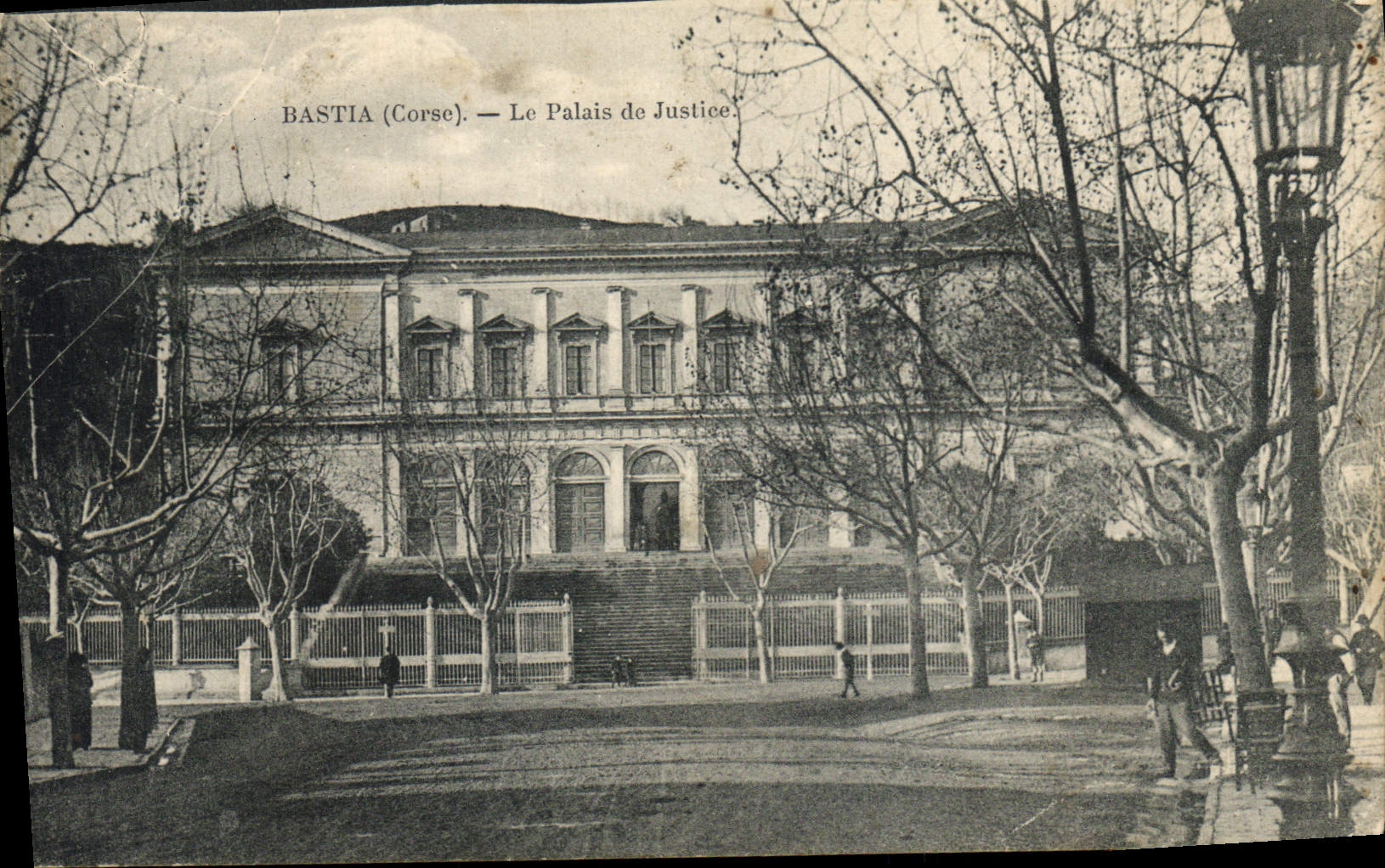CPA Palais de Justice Bastia Corse Corsica