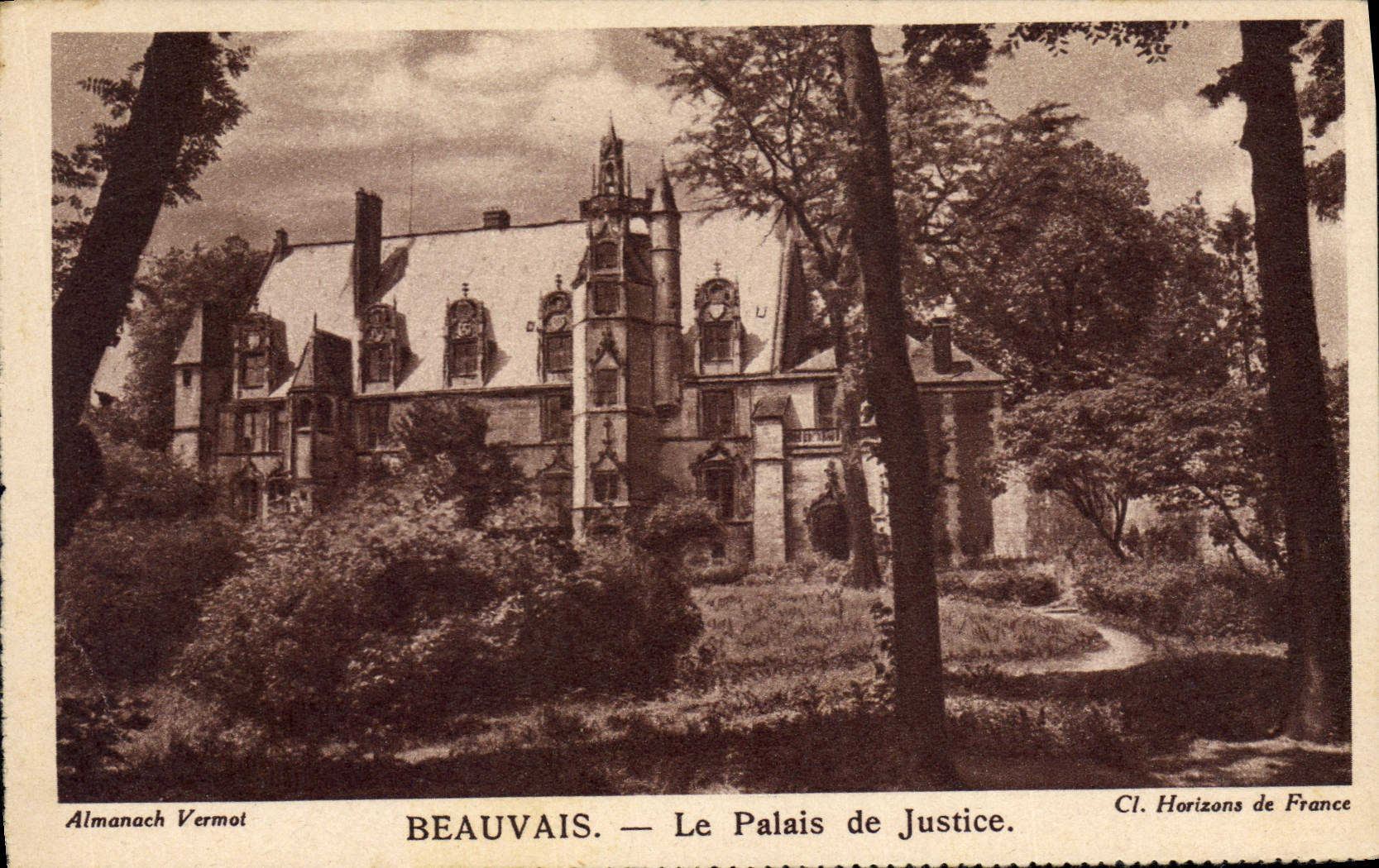 CPA Palais de Justice Beauvais