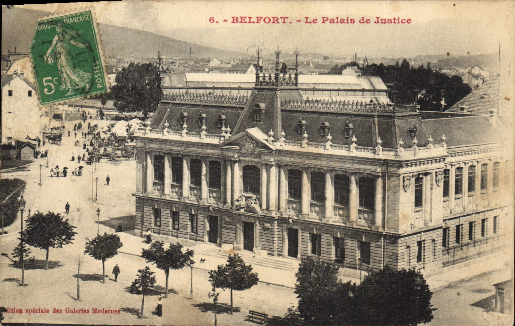 CPA Palais de Justice Belfort 