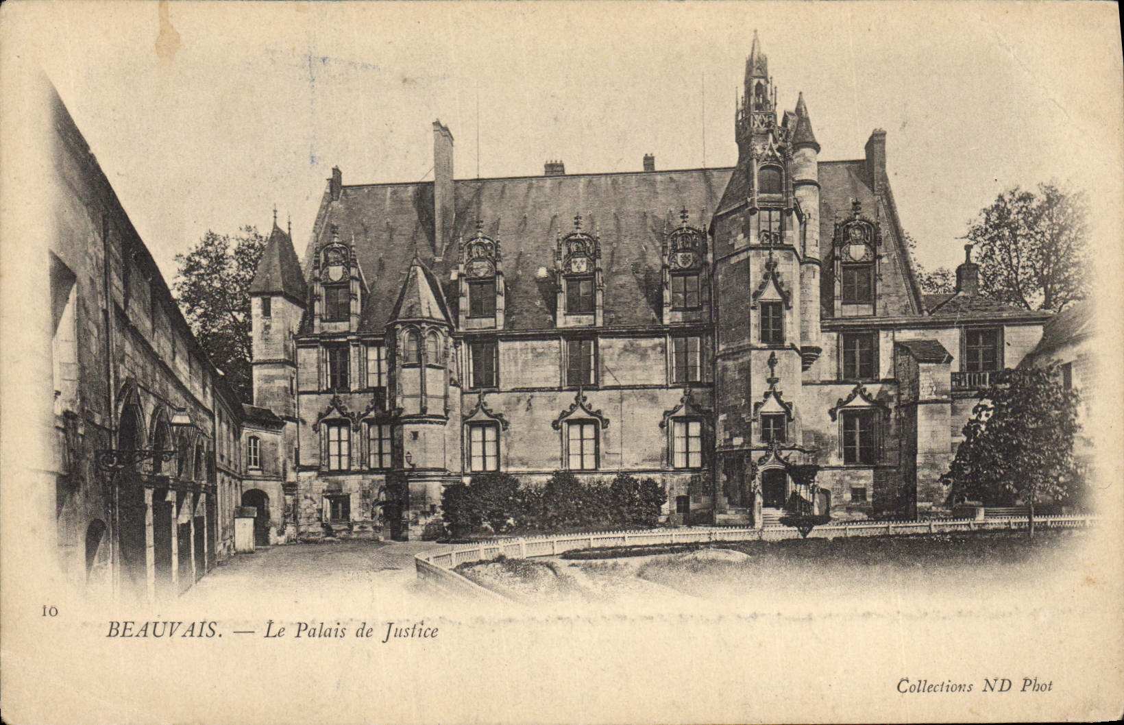 CPA Palais de Justice Beauvais