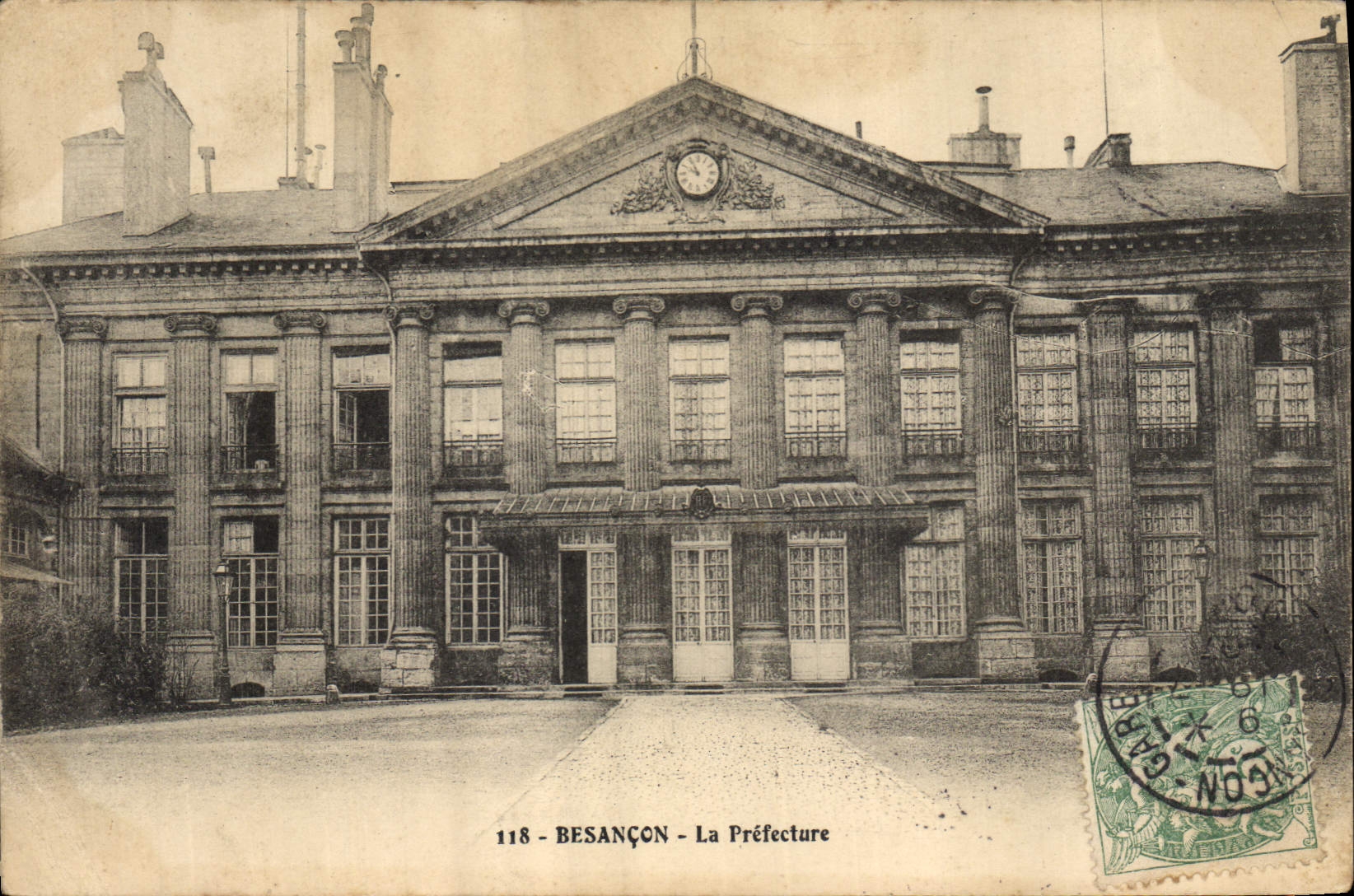 CPA Prefecture Besancon