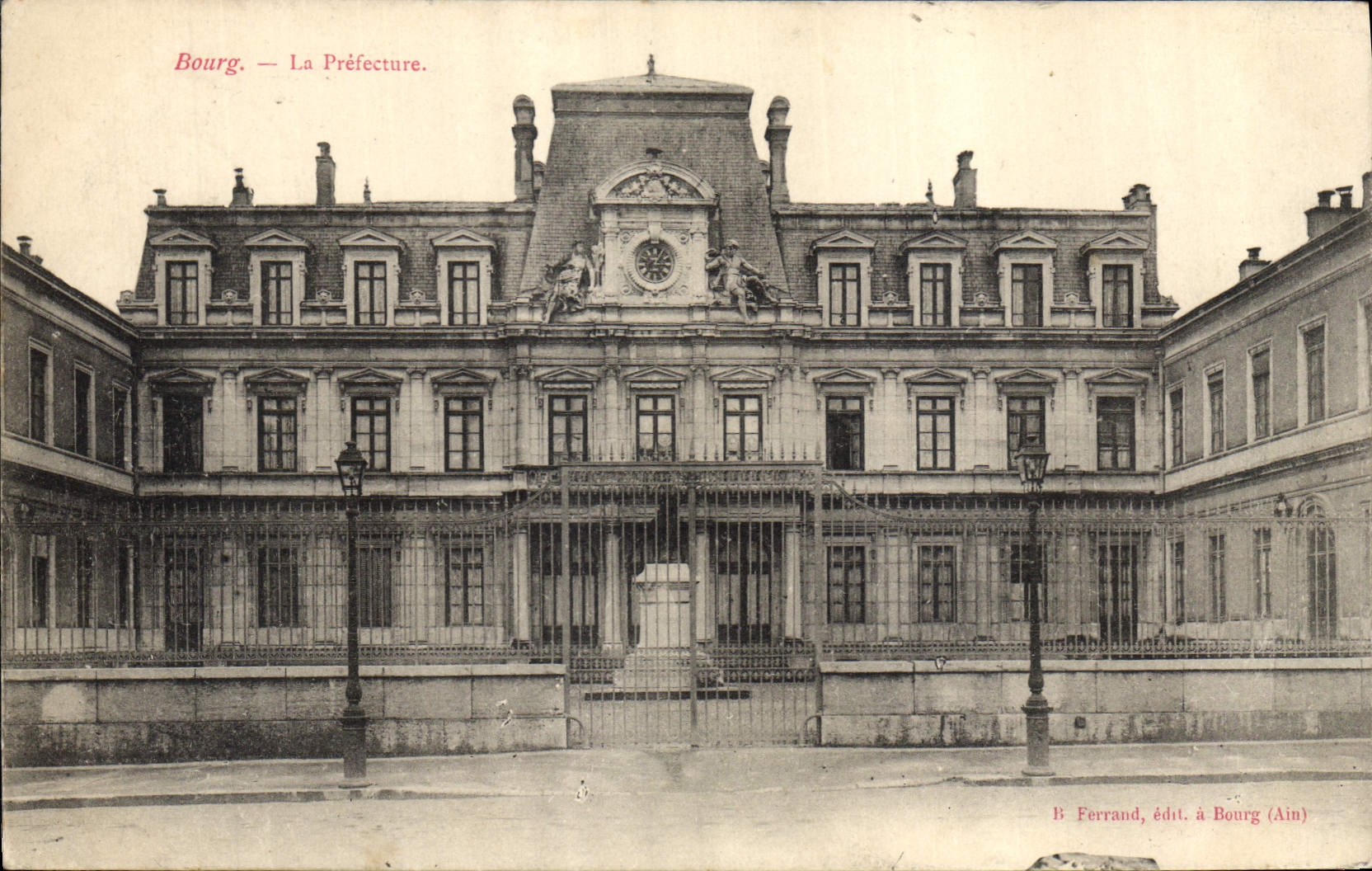 CPA Prefecture Bourg