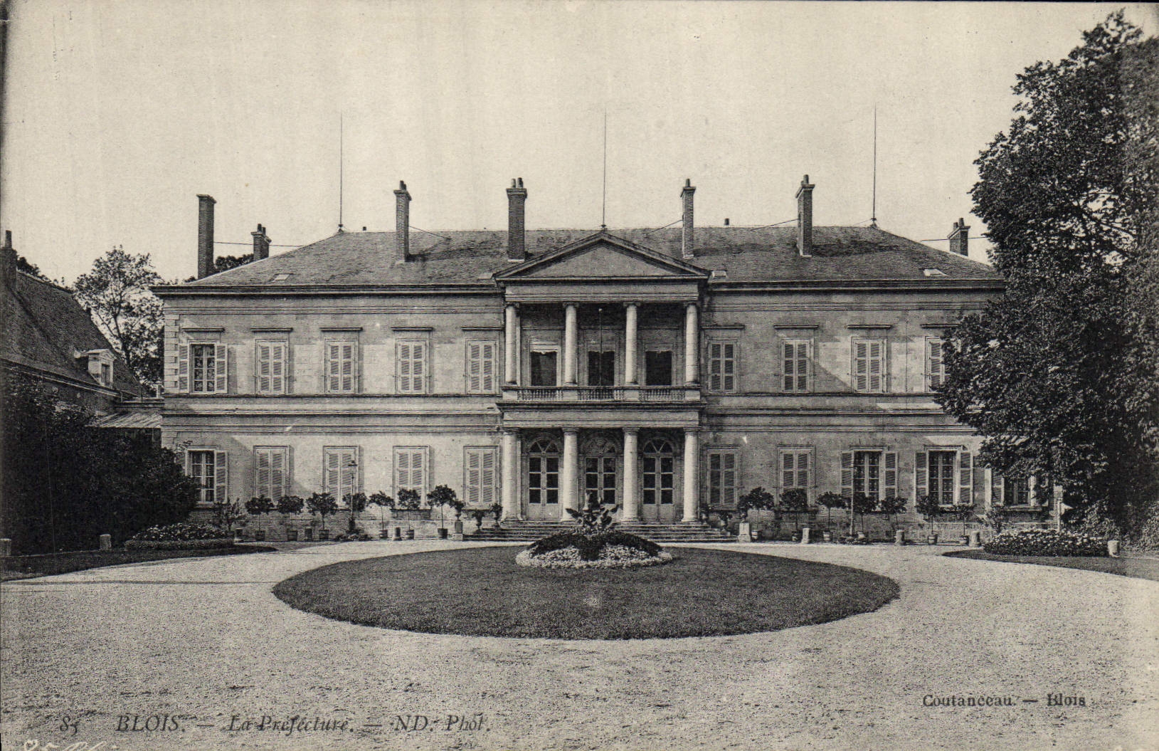 Vintage Postcard Blois Prefecture