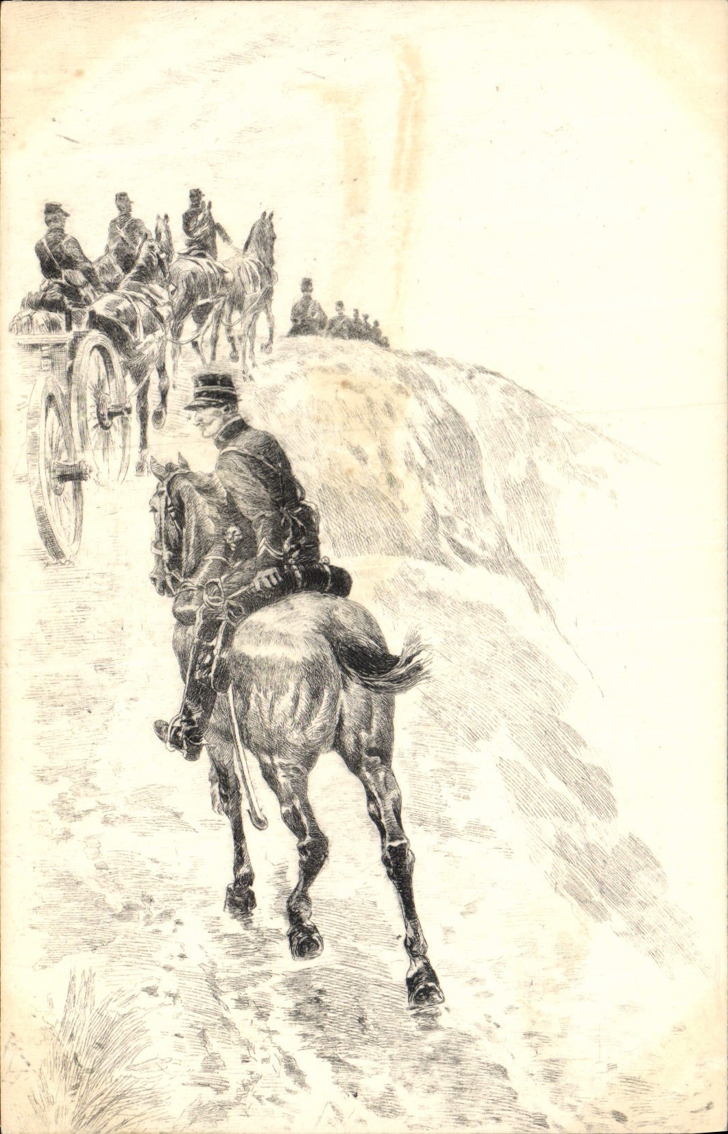 CPA Militaria Soldats