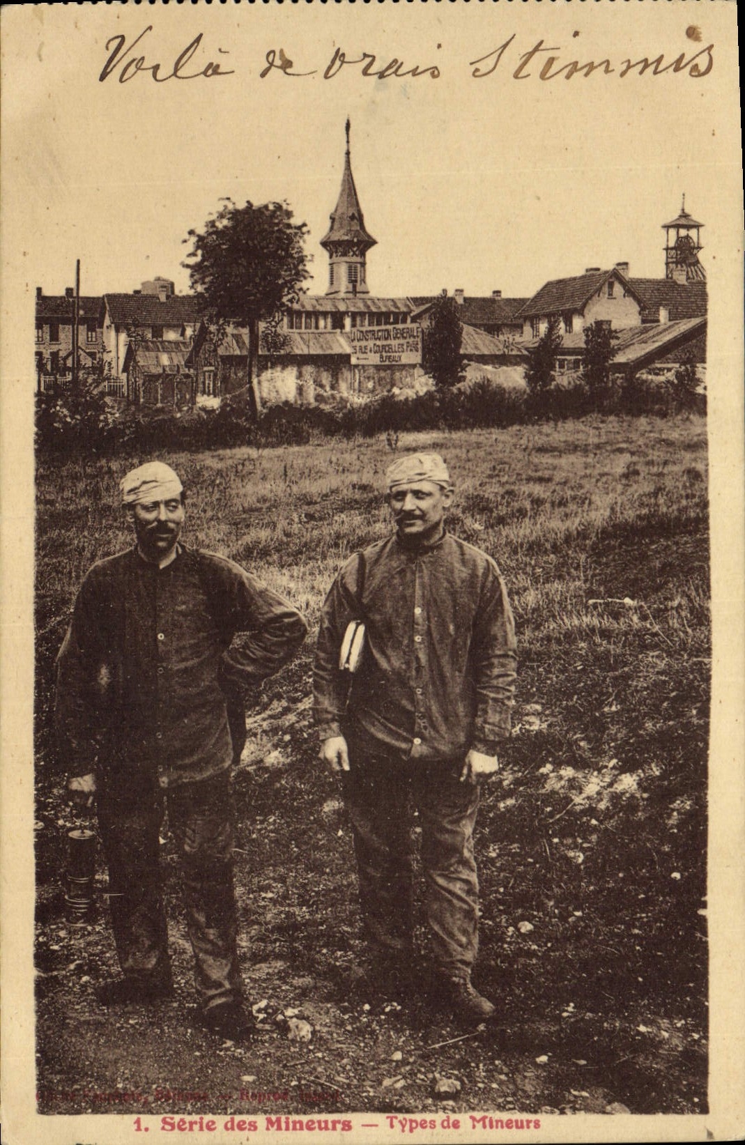 CPA Mine Mines Mineurs 