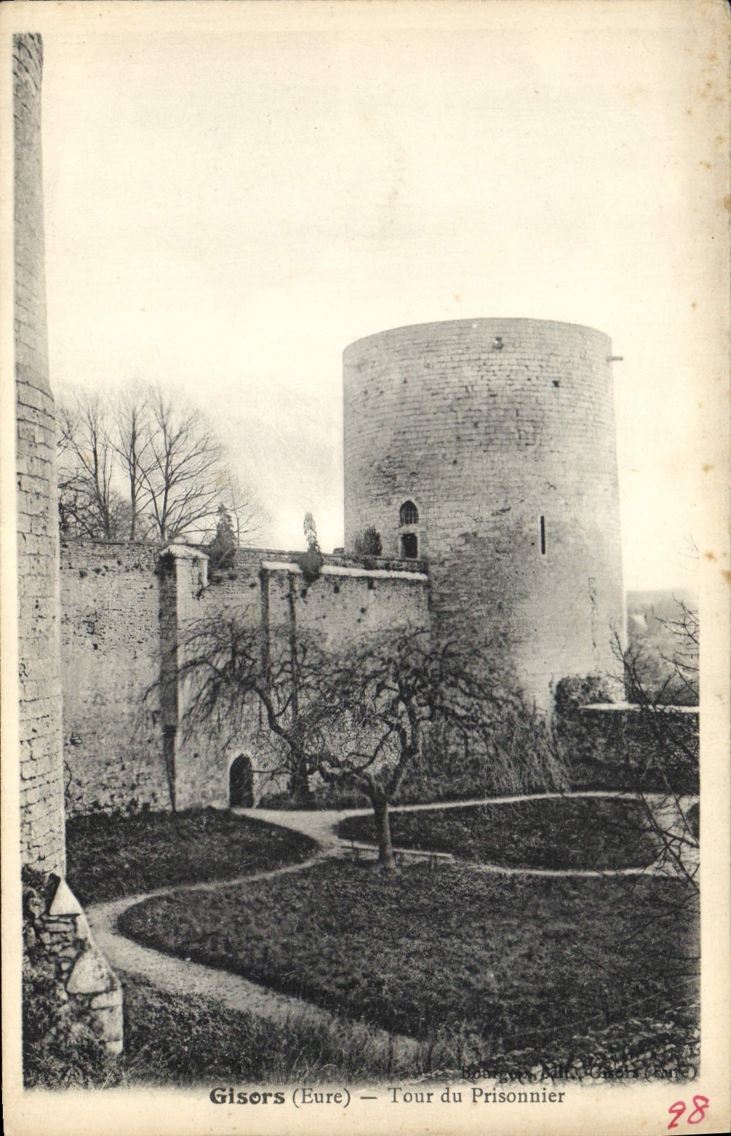 CPA Chateau Gisors Tour du prisonnier